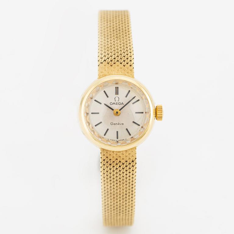 Omega, wristwatch, 19 mm.