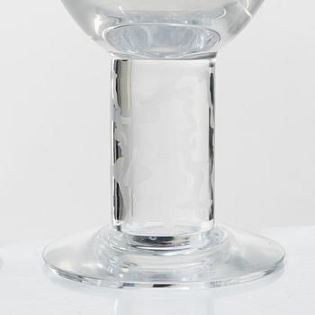 Glasservis, 32 delar, Johansfors, 1900-talets andra hälft.