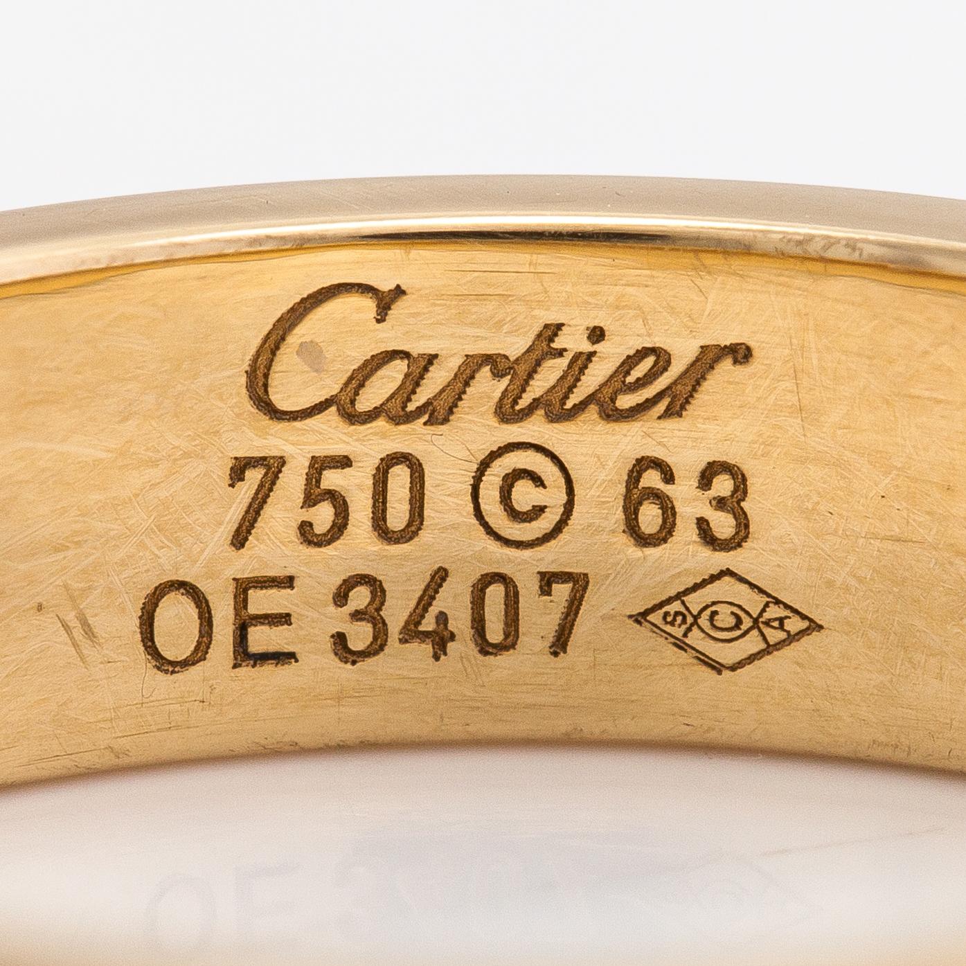 Cartier, ring, "Love", 18K guld.