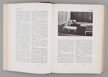 BÖCKER: Svenskt Möbellexikon, Ingegerd Henschen och Sten Blomberg, 1961/62, 3 volymer.