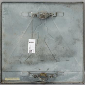 A swedish road sign "Herr Gårman" dated -56.