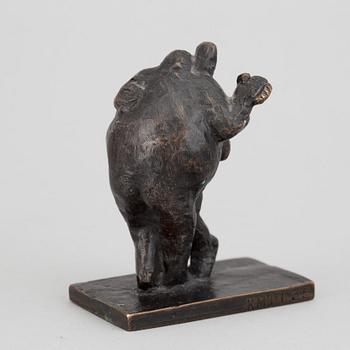Keld Moseholm-Jörgensen, Sculpture. Bronze. Signed and numbered. Height 7 cm.