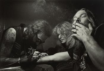 Maud Nycander, a silver gelatin photography, signed and dated 1984 a tergo.