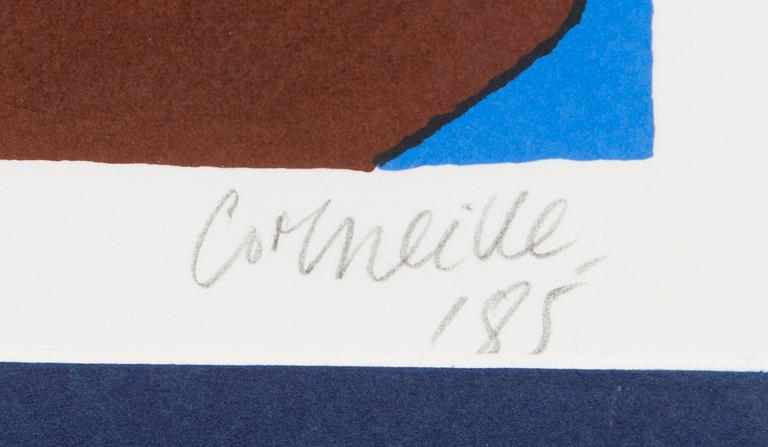 BEVERLOO CORNEILLE, litografi, signerad och daterad 85, numrerad 91/199.