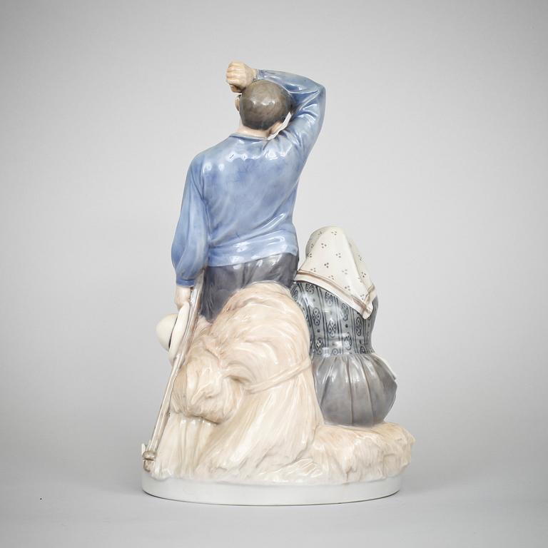FIGURIN, porslin, Royal Copenhagen, 1900-tal.