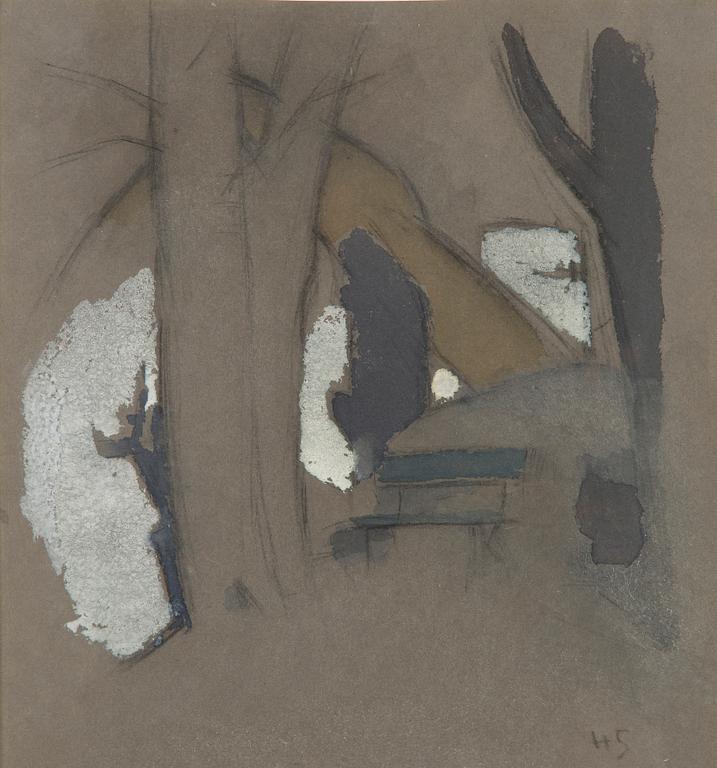 Helene Schjerfbeck, "The Shadow on the Wall".