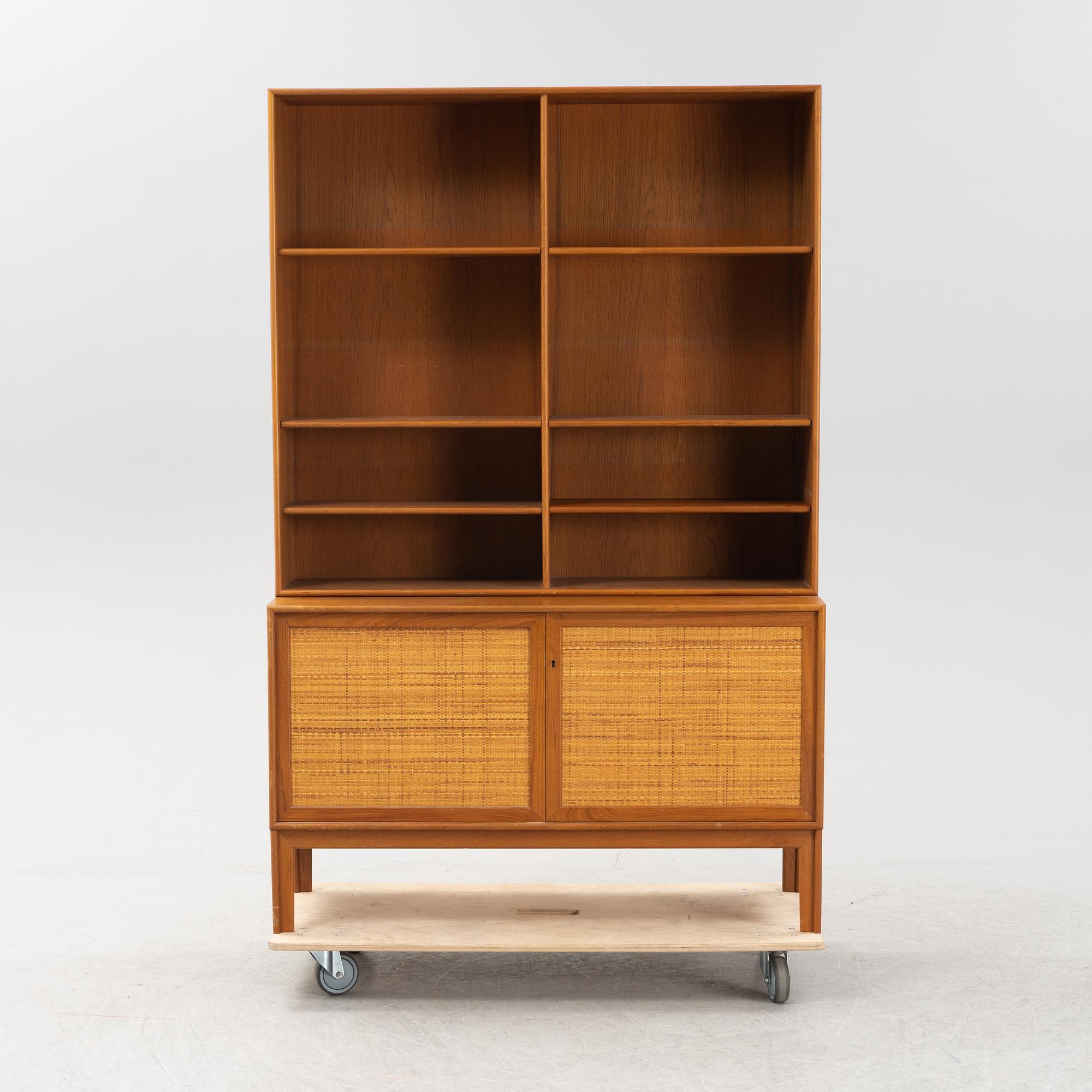 Alf Svensson, bokhylla, Bjästa snickerifabrik, 1960-tal.