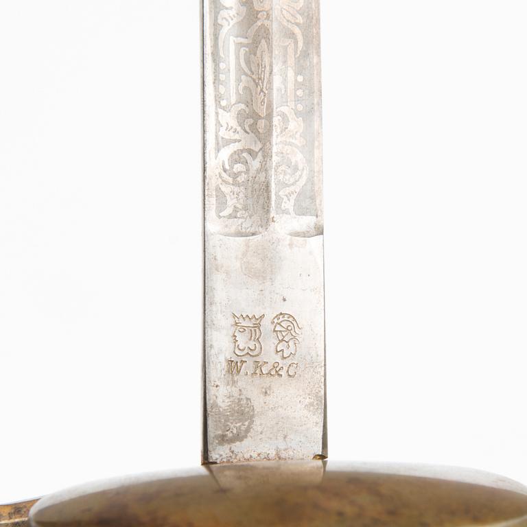 An early 20th Century Russian/Finnish short sword.