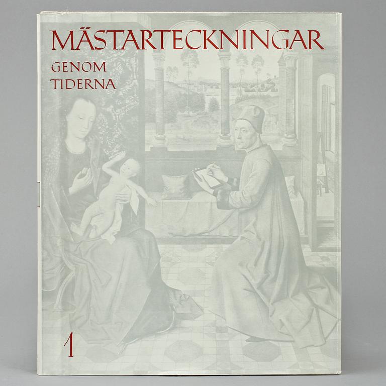 BOK, 8 vol,  Mästarteckningar genom tiderna, Allhem, Malmö, 1965.