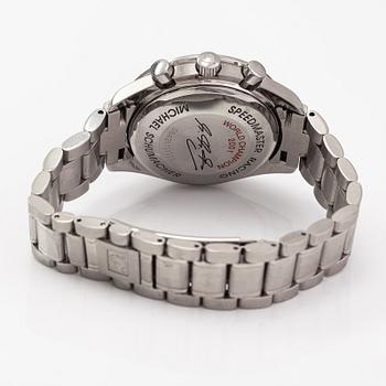 Omega, Speedmaster, Racing, Michael Schumacher, wristwatch 39 mm.