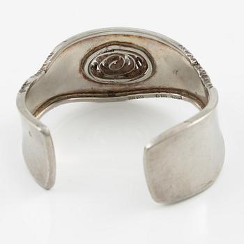 Claës E. Giertta, armband, sterlingsilver, Stockholm 1989.