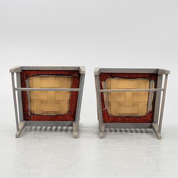Armchairs, a pair, 20th century.