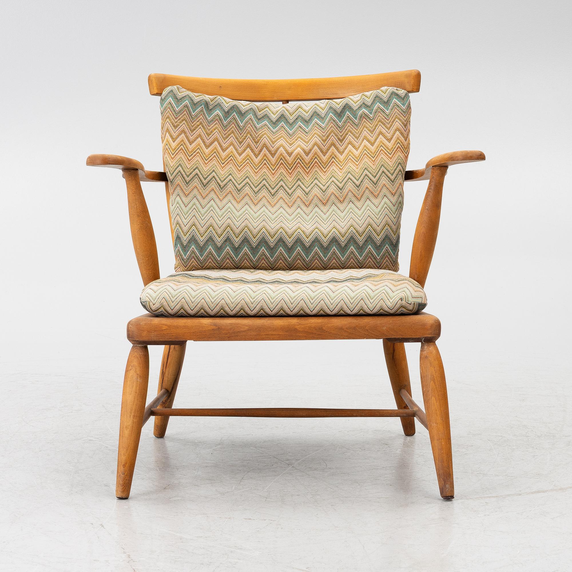Anna-Lülja Praun, armchair, Austria, 1950s.