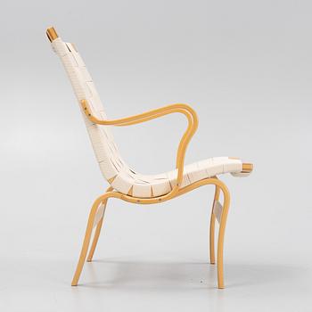 Bruno Mathsson, fåtölj "Eva", Bruno Mathsson International, Värnamo 2003.