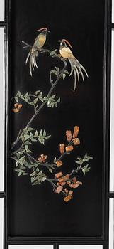 Folding screen, China, 20th Century.