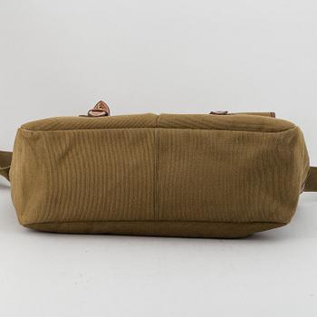 MULBERRY, a canvas and leather bag.