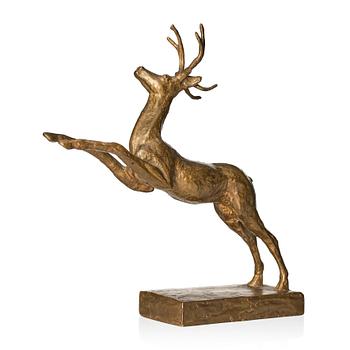 636. Sigrid Fridman, Leaping deer.