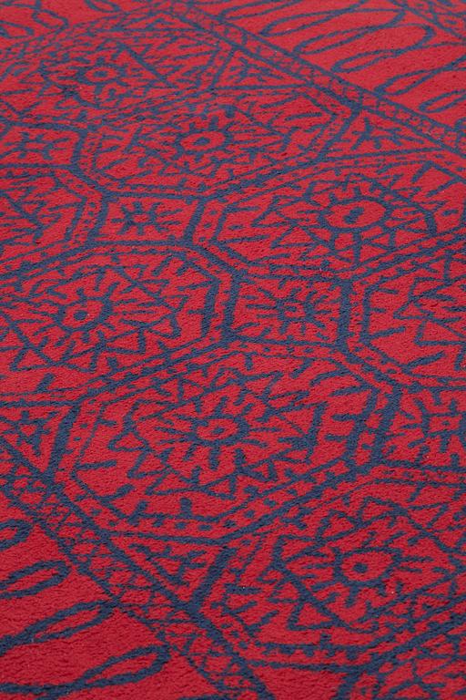 Javier Mariscal, "Estambul", a carpet, Nanimarquina, ca 279,5 x 200 cm, Spain the 1990's, signed Mariscal.
