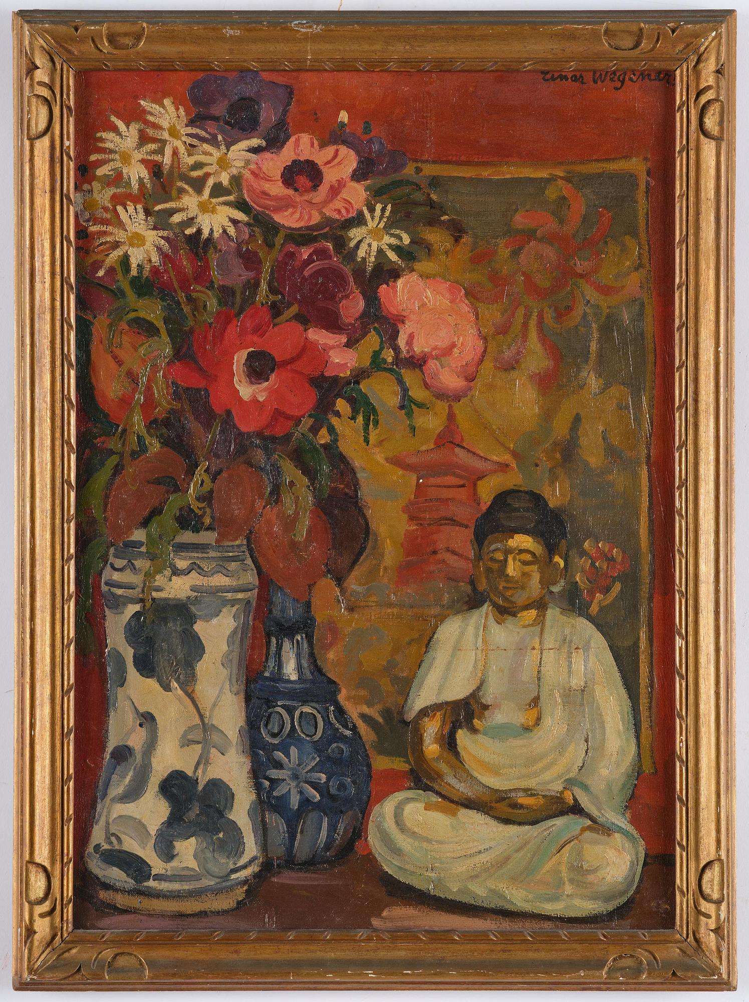 Lili Elbe, Still life with flowers.