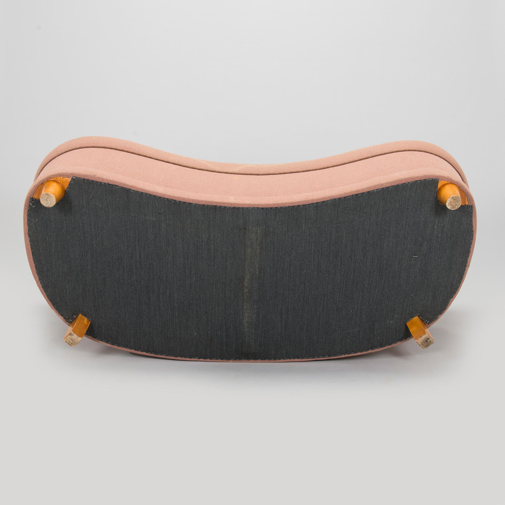 A mid-20th century sofa.