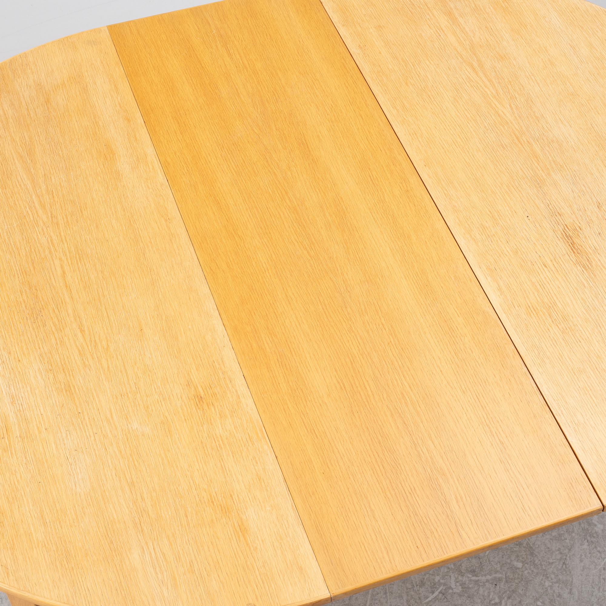 Matbord, 1900-talets andra hälft.