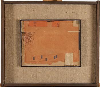 AARNO SALOSMAA, blandteknik, signerad och daterad -66.