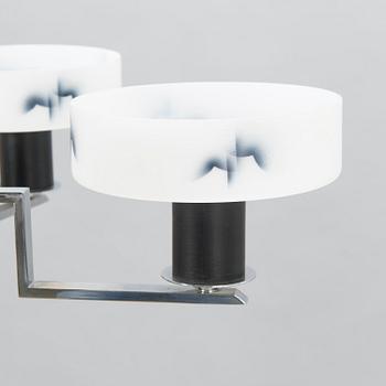 An art déco style  ceiling light from the first half of the 20th Century.