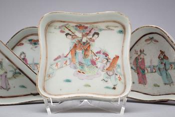 CABARET-DELAR, 5 delar. Japan. Sekelskiftet 1900.