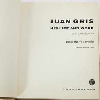 En samling konstböcker, 12 volymer, 1823-1969.