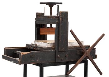 LITOGRAFISK HANDTRYCKPRESS, S.K. "RIVARPRESS".