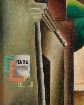 Waldemar Lorentzon, Cityscape, France.