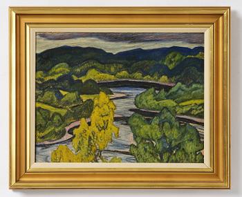 Helmer Osslund, Norrland landscape.