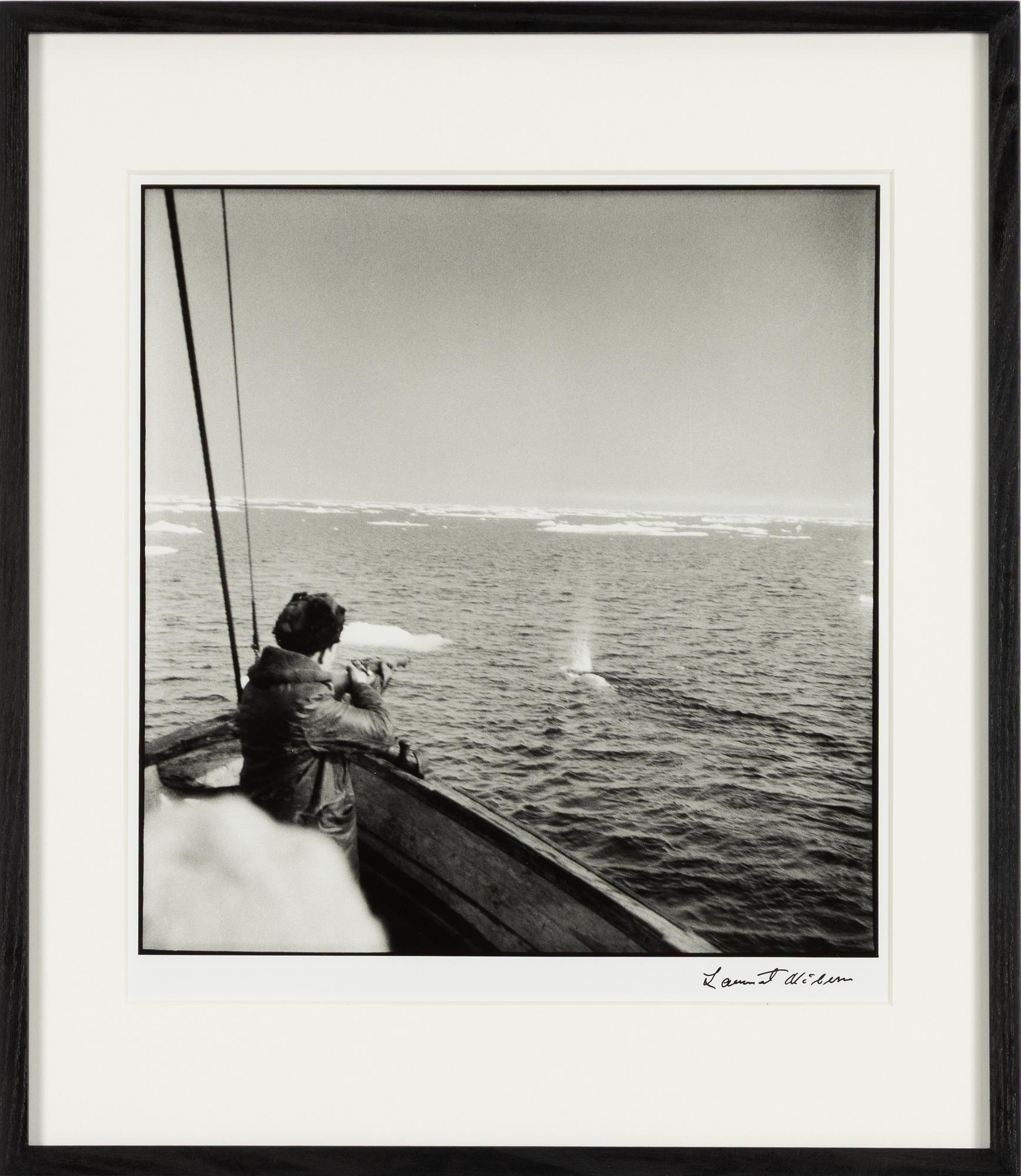 Lennart Nilsson,  "Isbjörnsjakt vid Hvitøya (Vitön), Svalbard, Norge 1947".