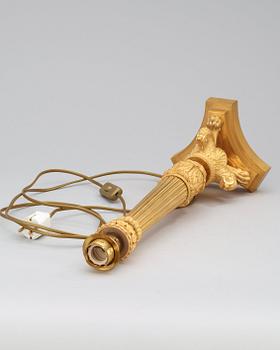 LAMPFOT. Frankrike, 1800-talets början. Empire.