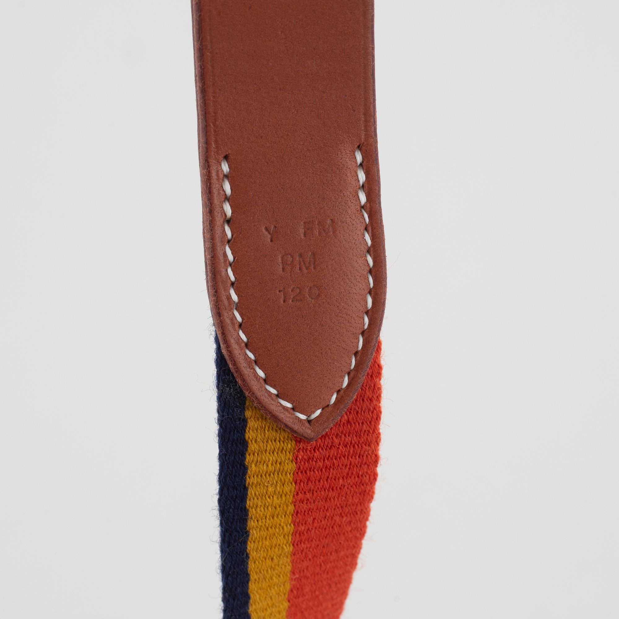 Hermès, "hundhalsband samt koppel. Rocabar III dog collar + leash".