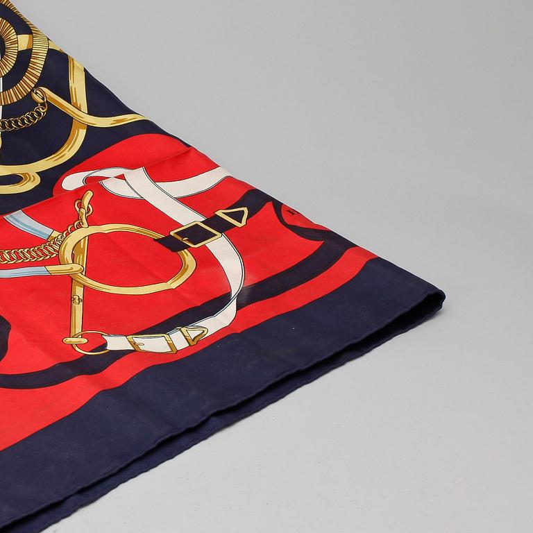 SCARF, siden, "Eperon d'Or", Hermès, Paris.