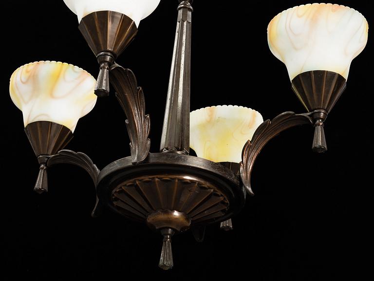 TAKLAMPA, Art Deco, 1920-30-tal.