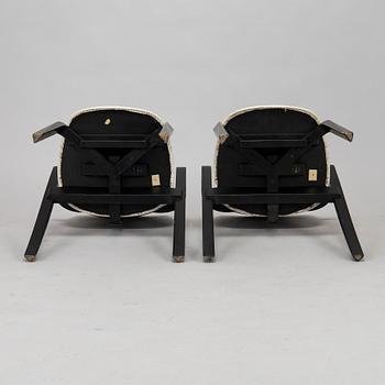 Ilmari Tapiovaara, a set of six 1960s 'Aslak' armchairs for Asko, Finland.