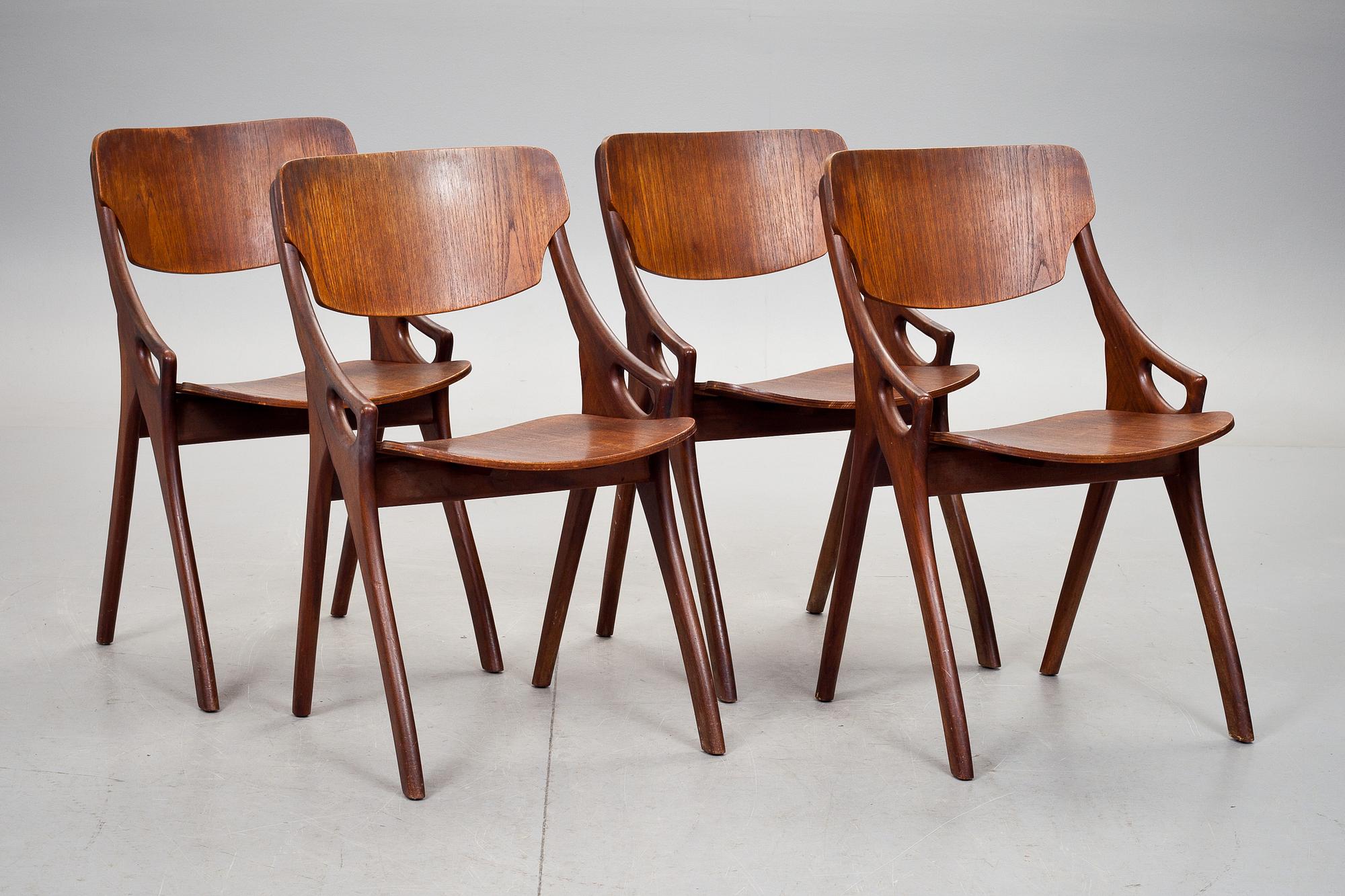 STOLAR, 4 st, Hovmand-Olsen, Mogens Kold, 1950-tal.