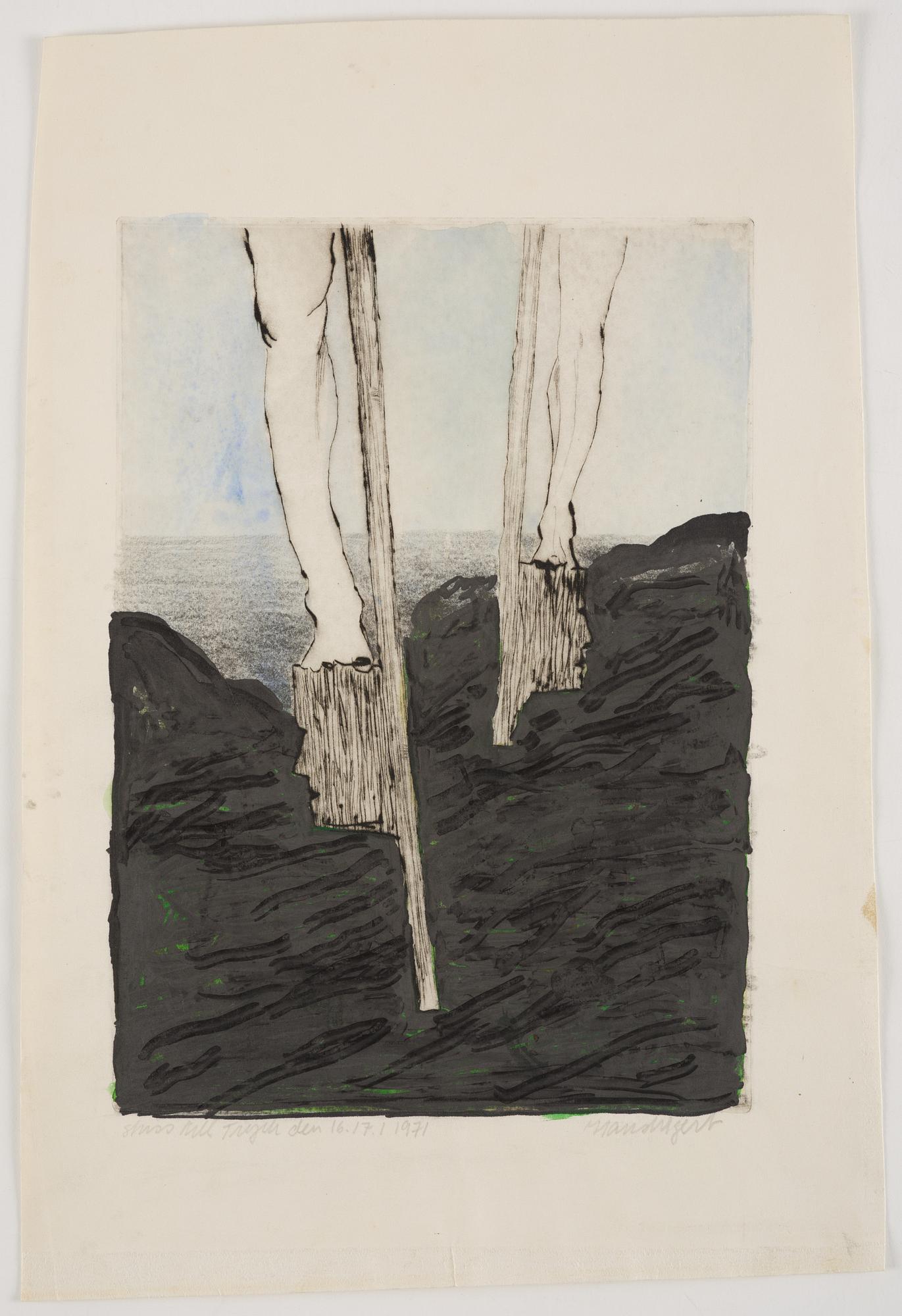 Hans Wigert, Sea view.