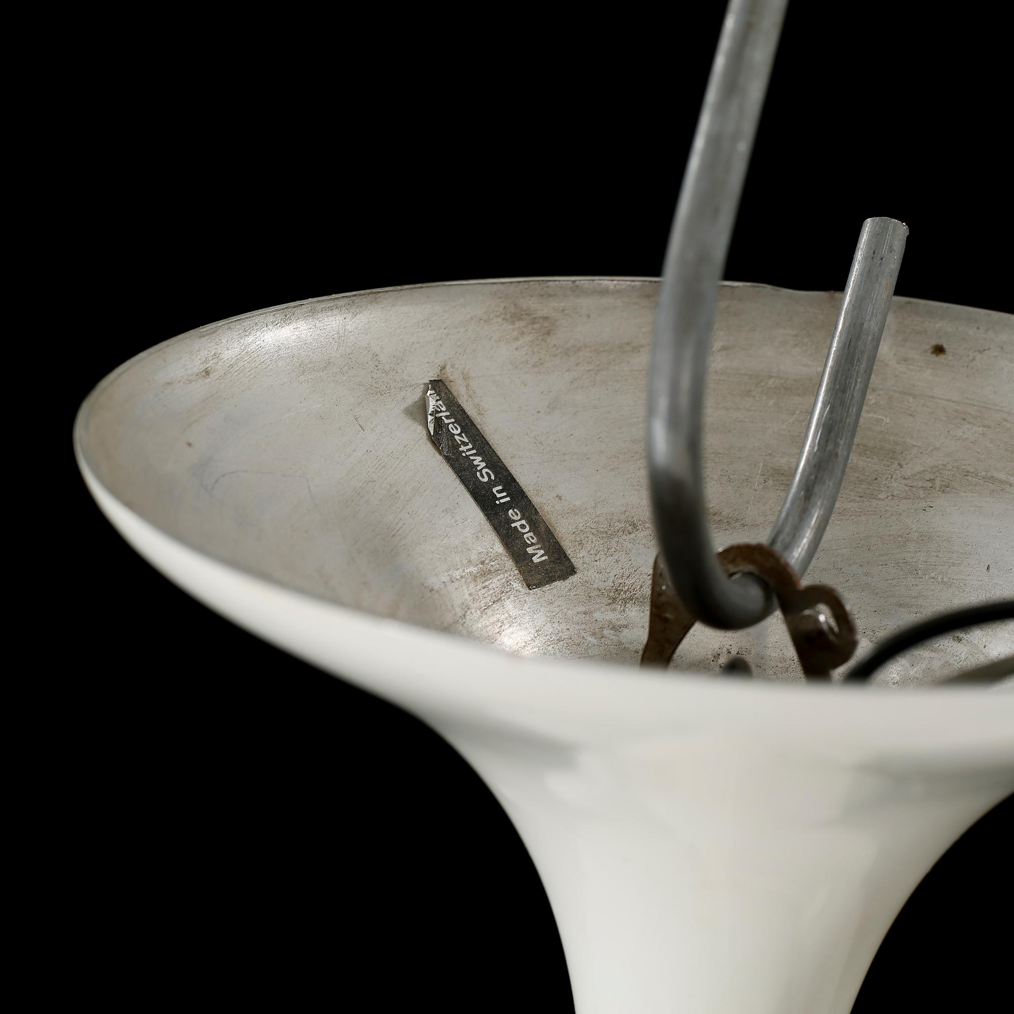 A ceiling lamp by Max Bill for Temde, Switzerland, second half of the 20th century.