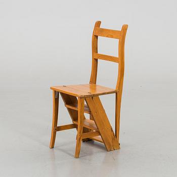 A 20th century chair/ladder.