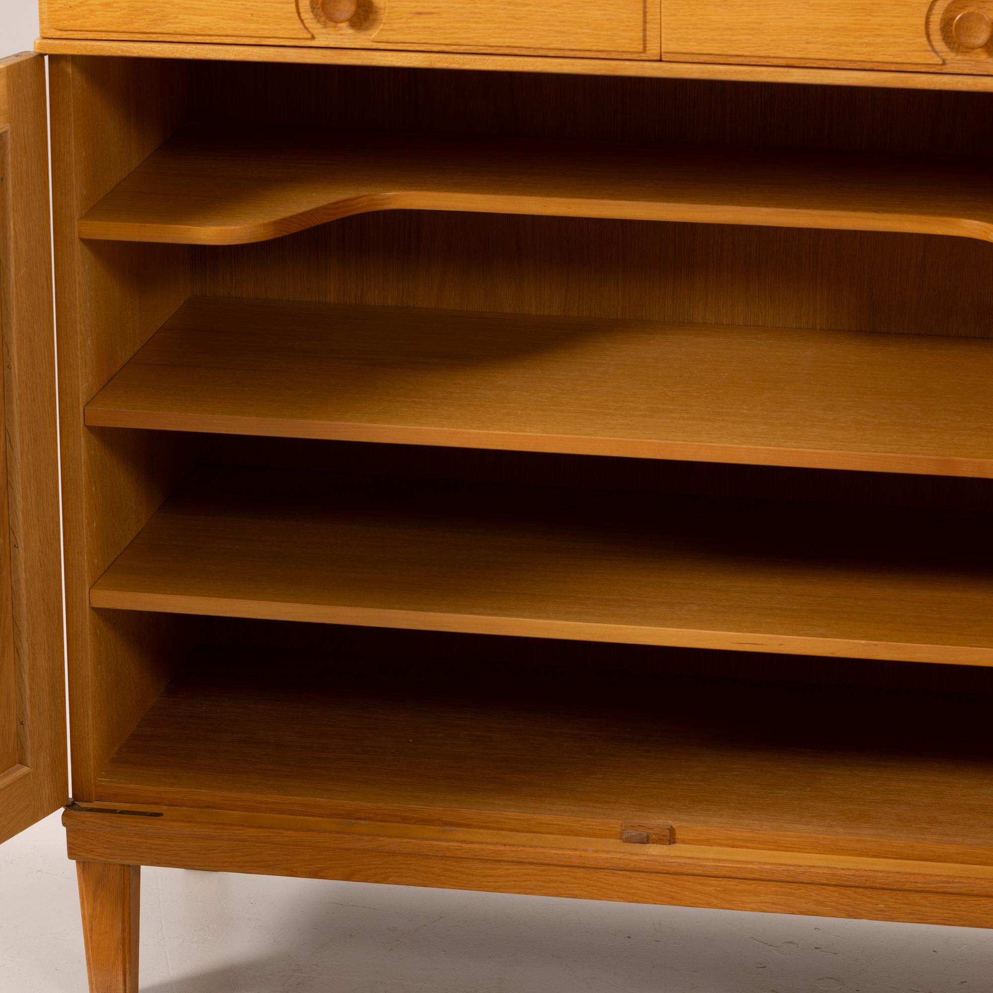 Carl Malmsten, Sideboard, “Herrgården”, Bodafors, second half of the 20th century.