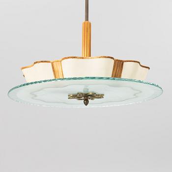 A ceiling lamp, 1930's.