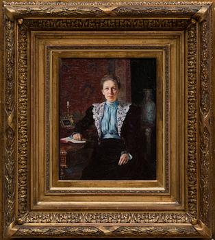 Savely Zeydenberg, NAISEN MUOTOKUVA (L.V. MURAVJEVA).