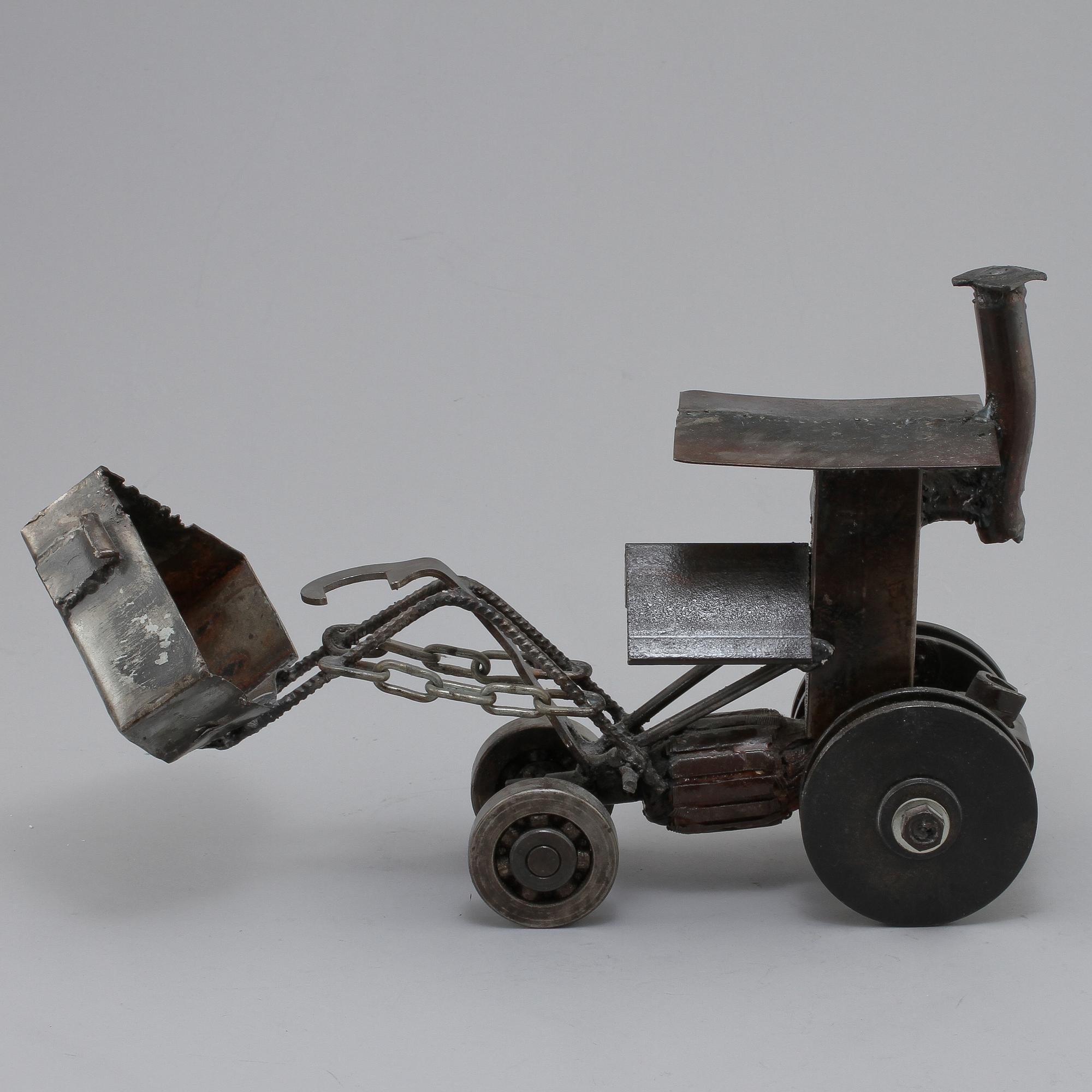 BOB PASTERKAMP, skulptur, metall, signerad och daterad 87 ?.