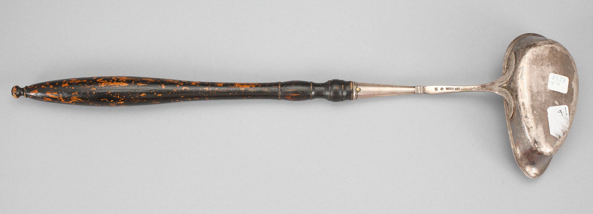 SOPPSLEV, silver, Anders Gustaf Carlberg, Eksjö 1851.
