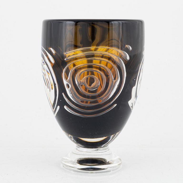 Jan Johansson, an 'Ariel' vase, numbered 13/30, Orrefors Studio, 2001.