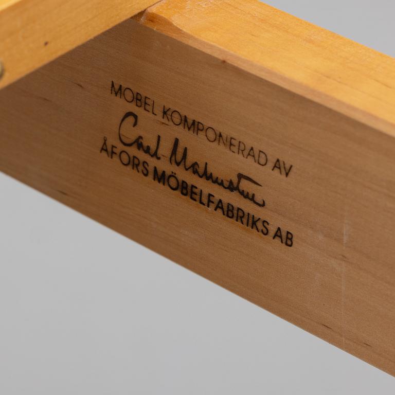 Carl Malmsten, Matgrupp, 7 delar, "Herrgården", Åfors Möbelfabrik. 1997.