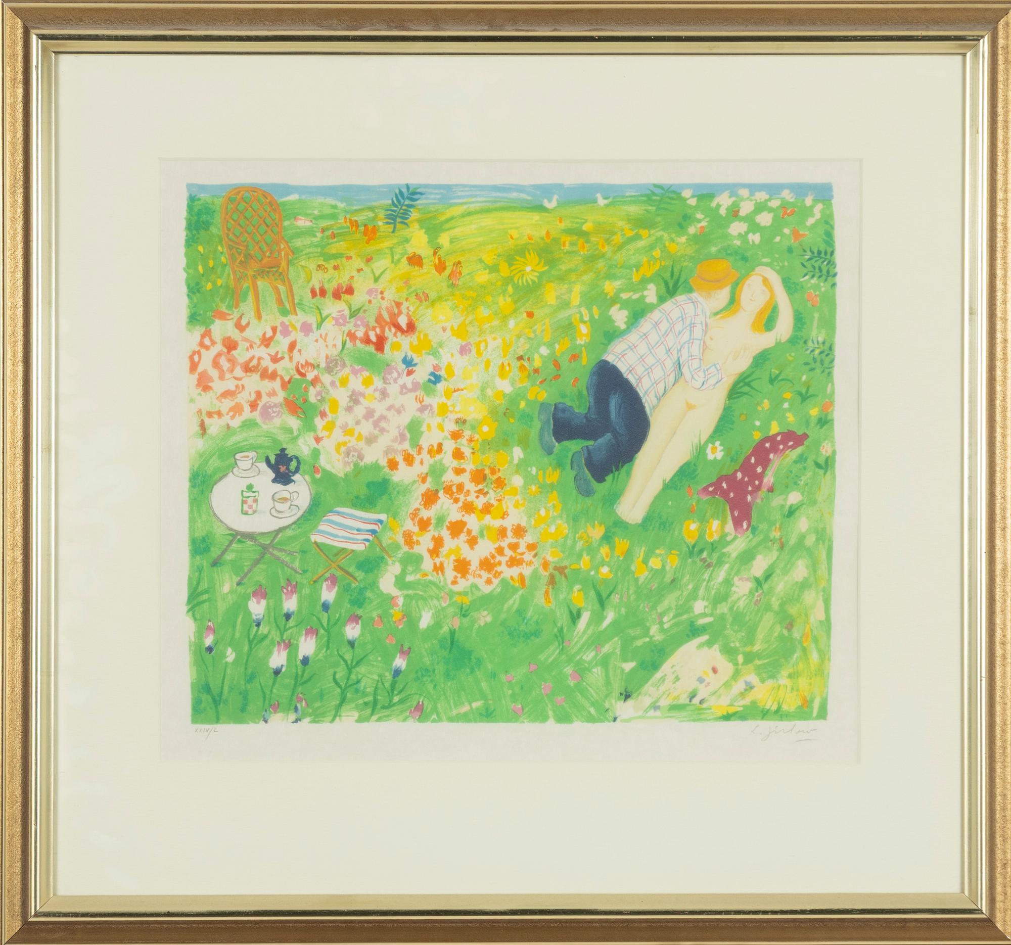 Lennart Jirlow, "Paret i gräset".